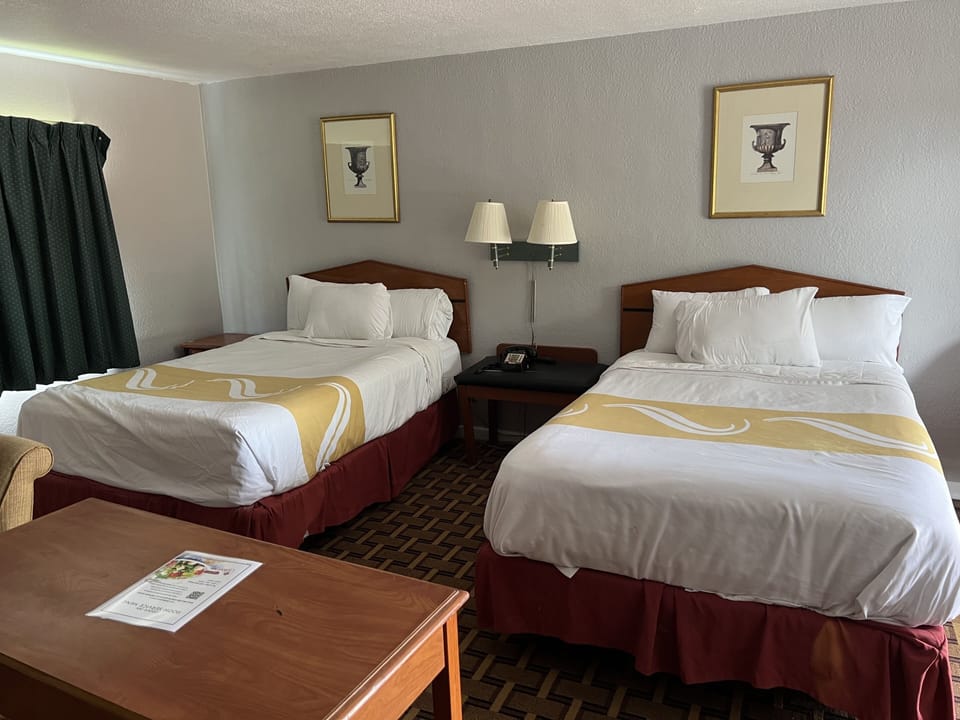 Standard Double Room, 2 Double Beds, Non Smoking | Desk, iron/ironing board, free WiFi