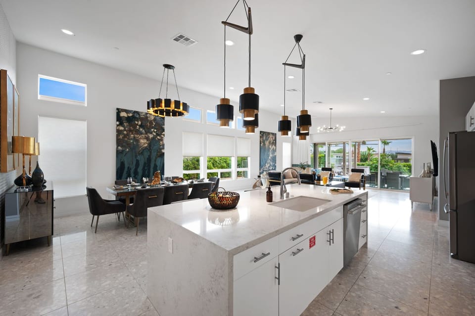 Kitchen | The Dakota in Indian Wells, California by Luxus Vacation Properties