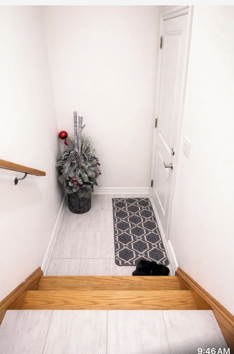 Entrance from garage