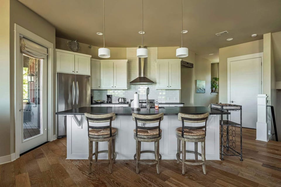 Enjoy a fully equipped kitchen with all the essentials perfect for whipping up anything from a quick breakfast to a full family dinner.