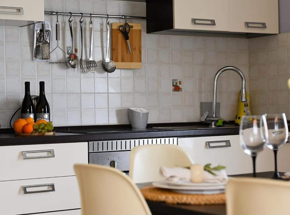 Apartment (Two Bedroom Apartment with Balcony) | Private kitchen | Fridge