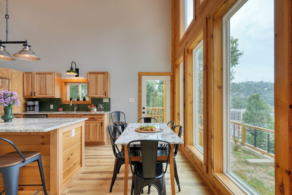 Dine in with a view.