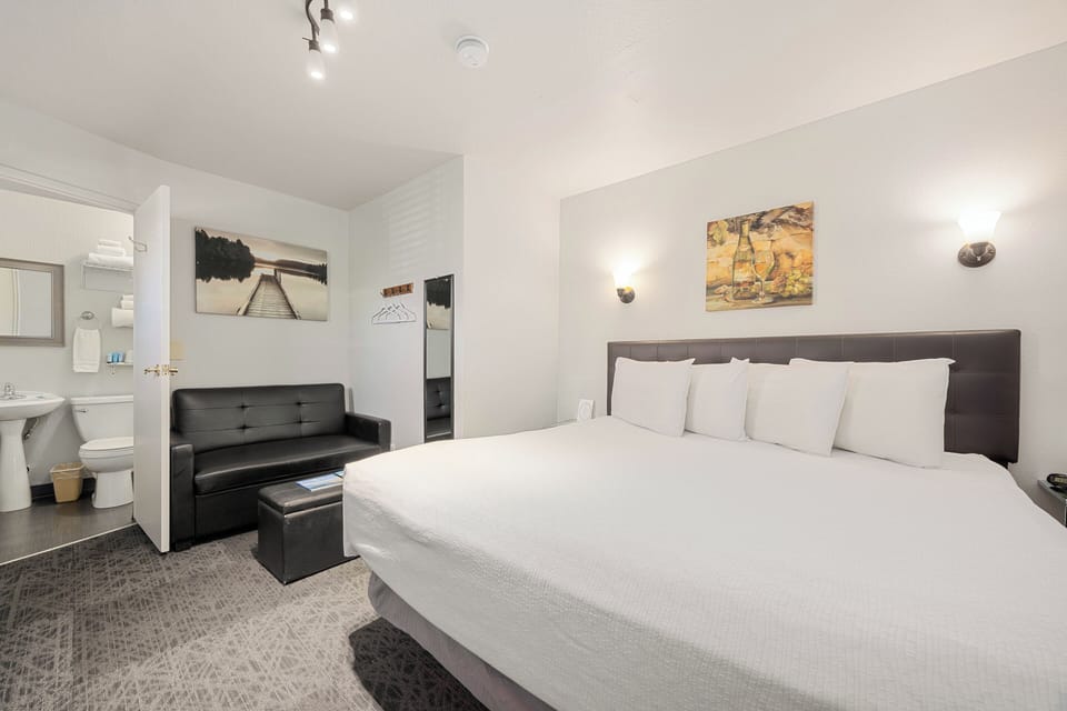 Single Room, 1 King Bed with Sofa bed, Patio | Free WiFi, bed sheets