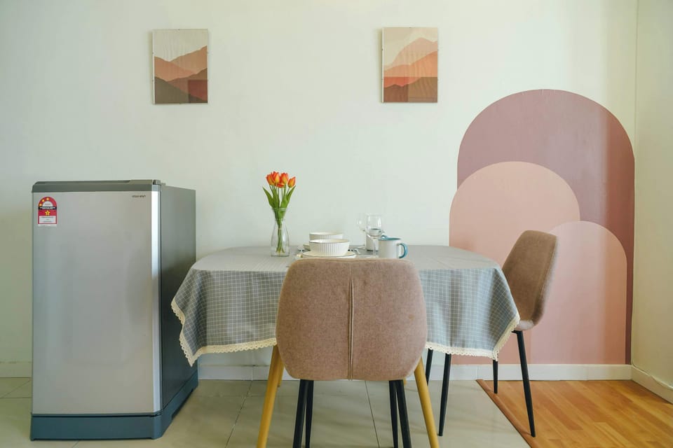 A dining area.