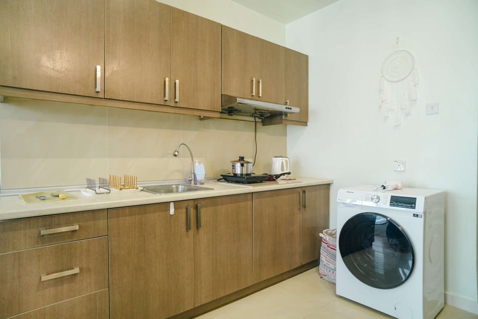 A kitchen.