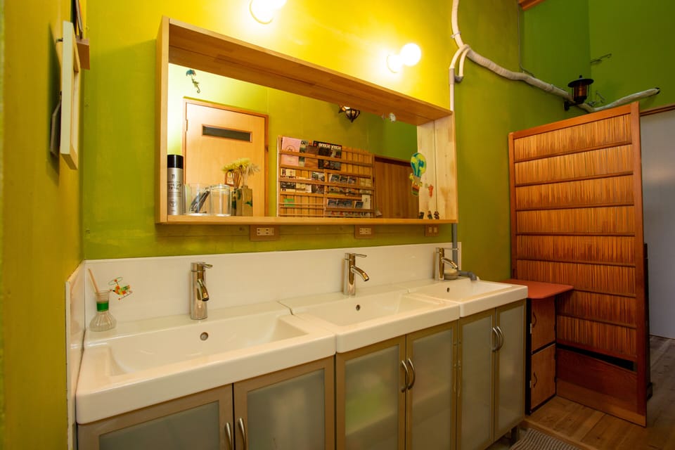 Shower, free toiletries, hair dryer (on request), bidet
