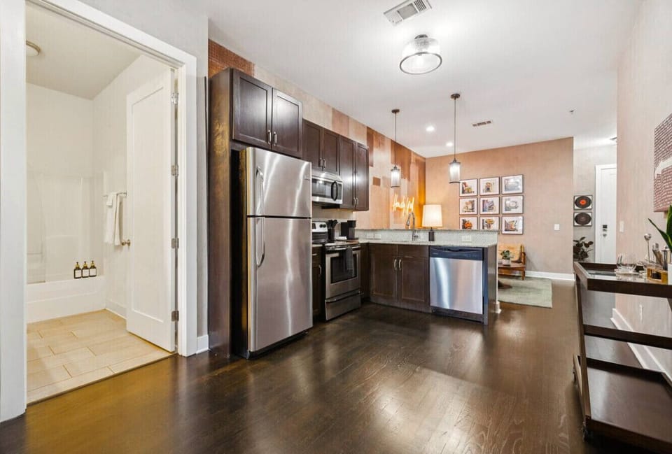 Kitchen including modern appliances and essentials for all your culinary needs