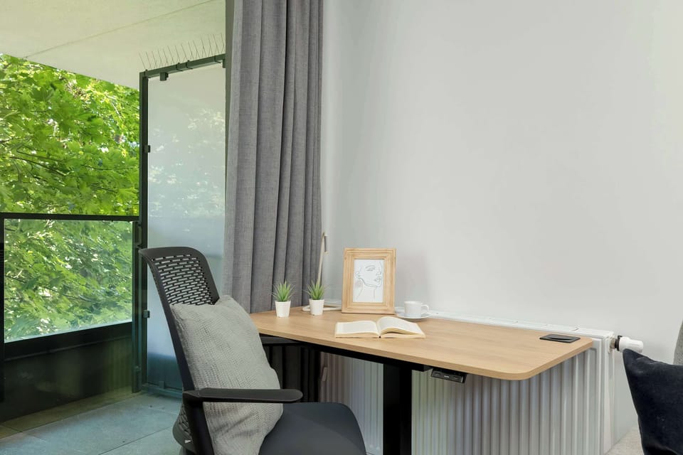 Functional and stylish living room designed for both comfort and convenience.