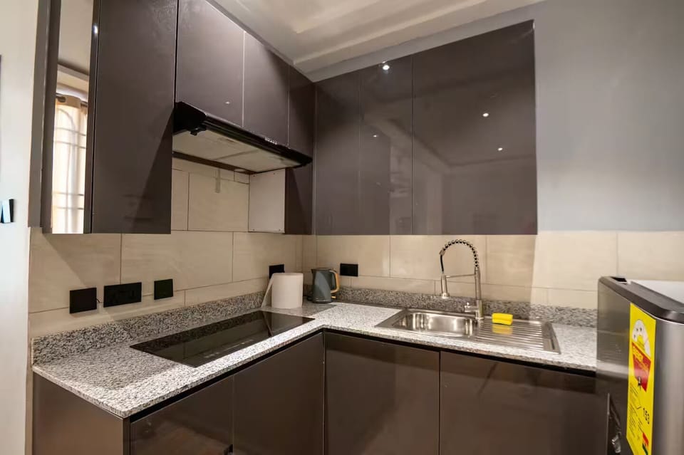 Standard Studio, 1 Queen Bed, Kitchenette, City View | Private kitchen | Mini-fridge, microwave, cookware/dishes/utensils