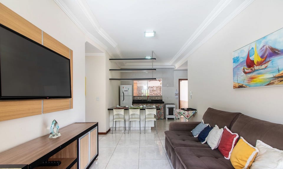 Basic Apartment | Living area | 32-inch Smart TV with digital channels