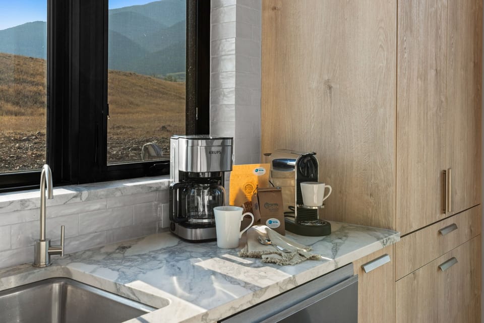 Fully stocked with all the amenties you can imagine.