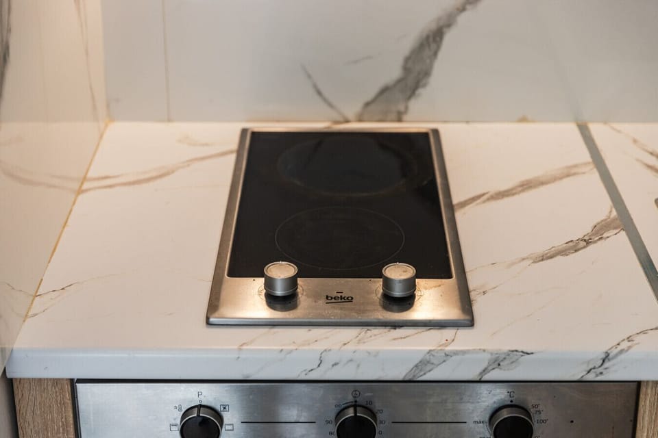 Fully-equipped kitchen details
