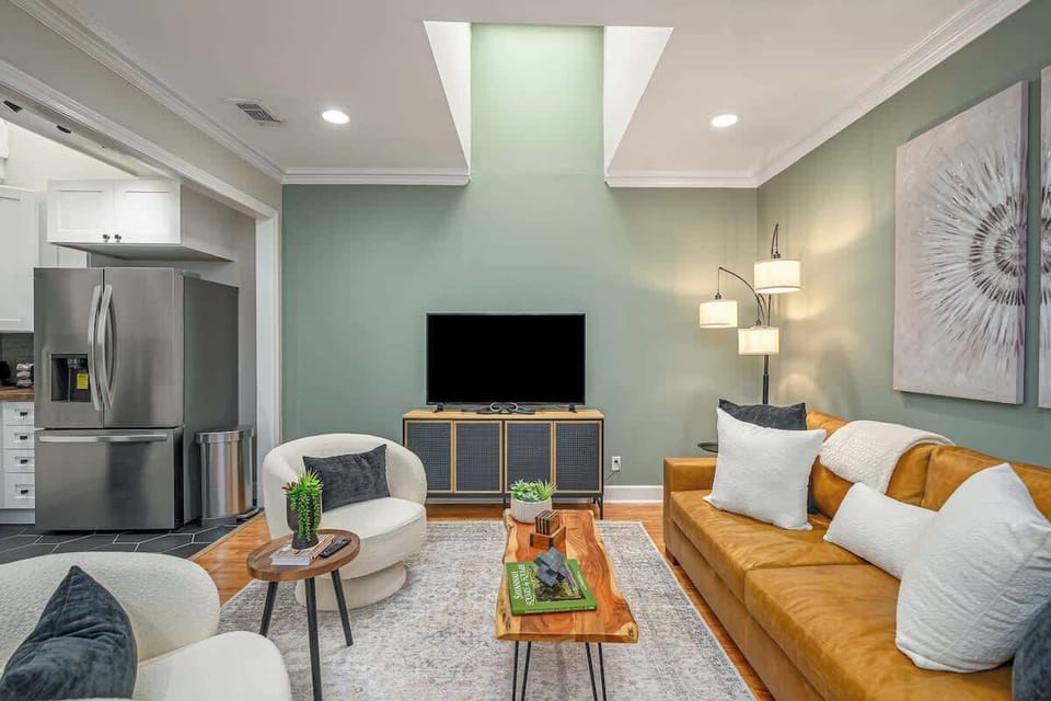 Relax in a beautifully designed living space that combines comfort, functionality, and modern style