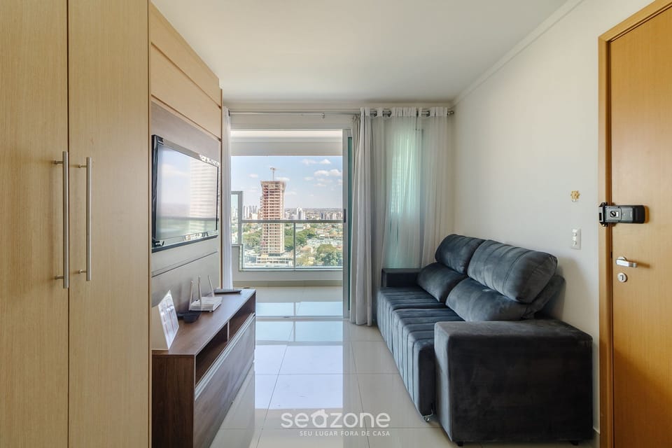Basic Apartment | Living area | 32-inch Smart TV with digital channels
