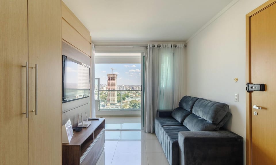 Basic Apartment | Living area | 32-inch Smart TV with digital channels