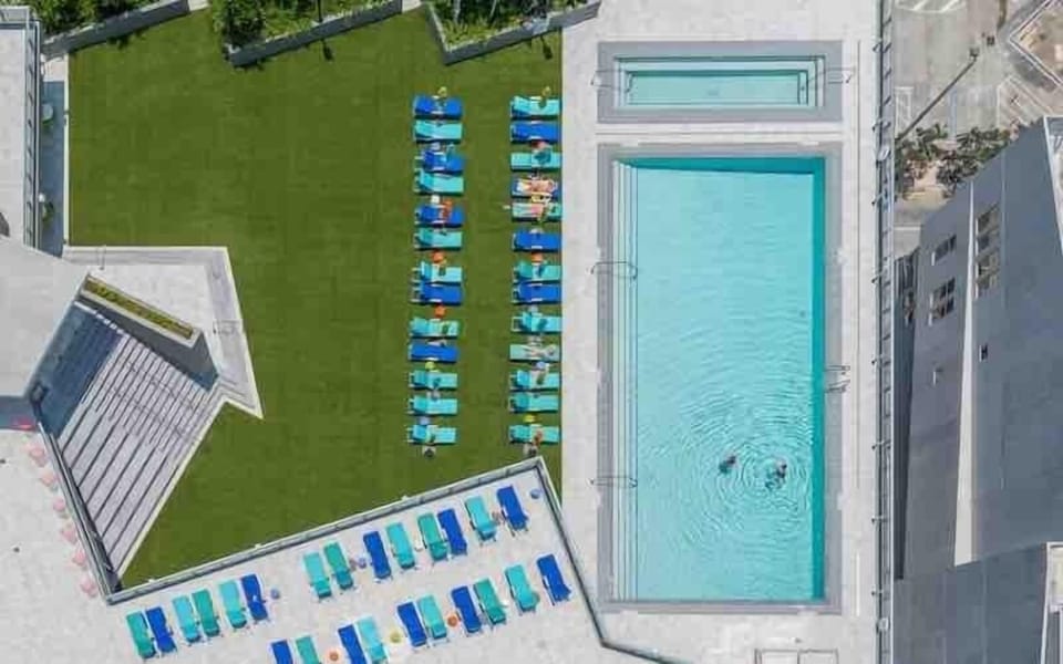 Sun Loungers, Jacuzzi, Pool