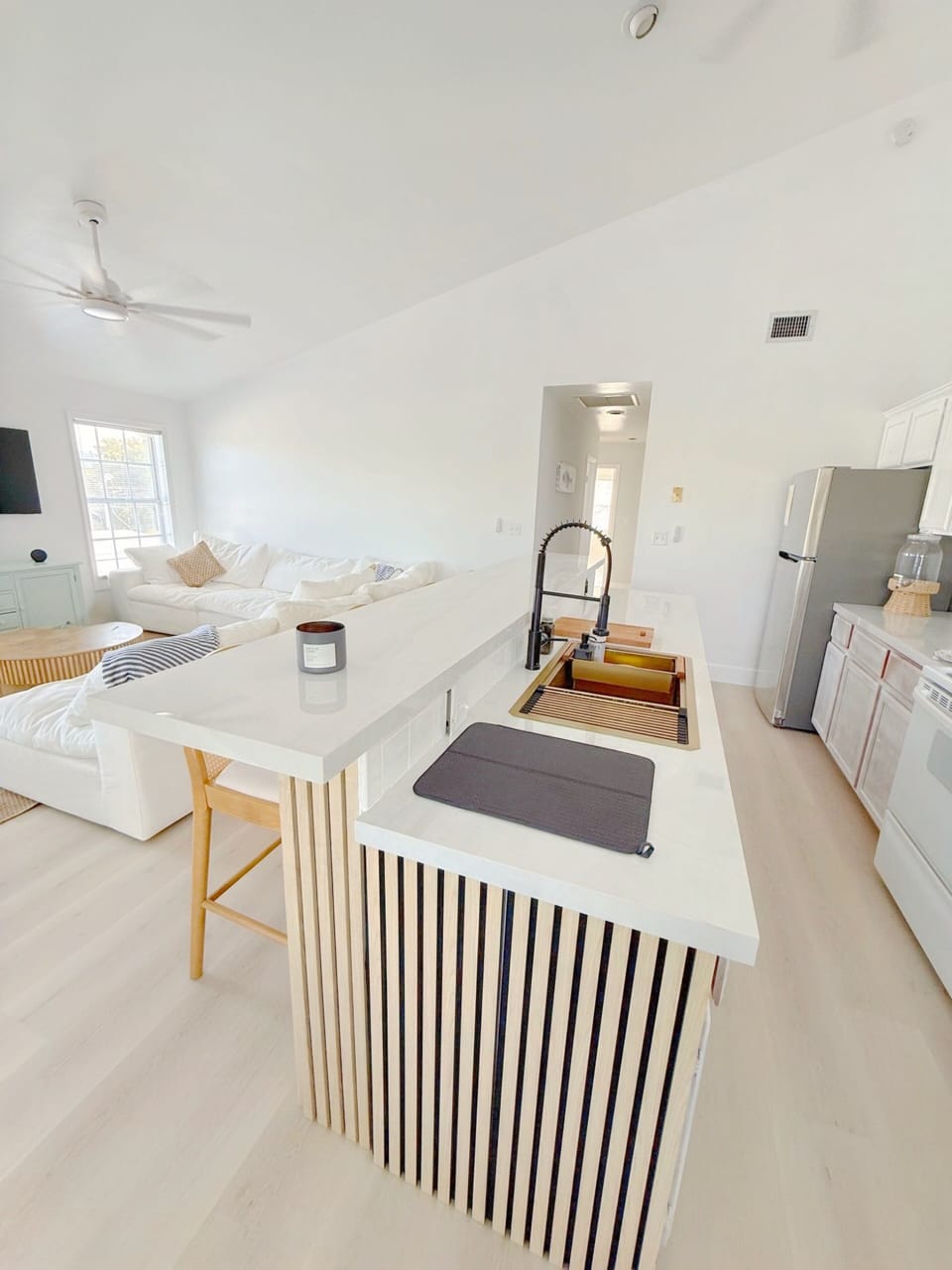 Kitchen and Family room