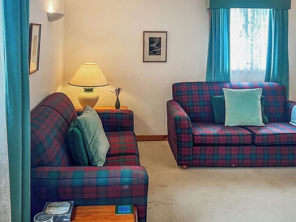 Living area | Tigh An Droma Lodge, Whiting Bay