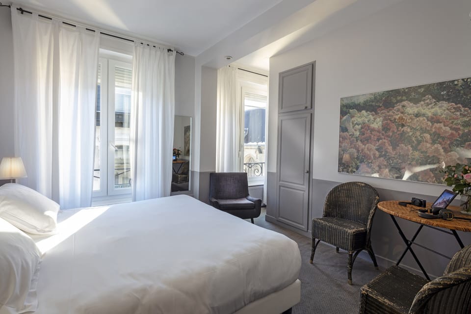 Superior Double Room | Premium bedding, iron/ironing board, free WiFi, bed sheets