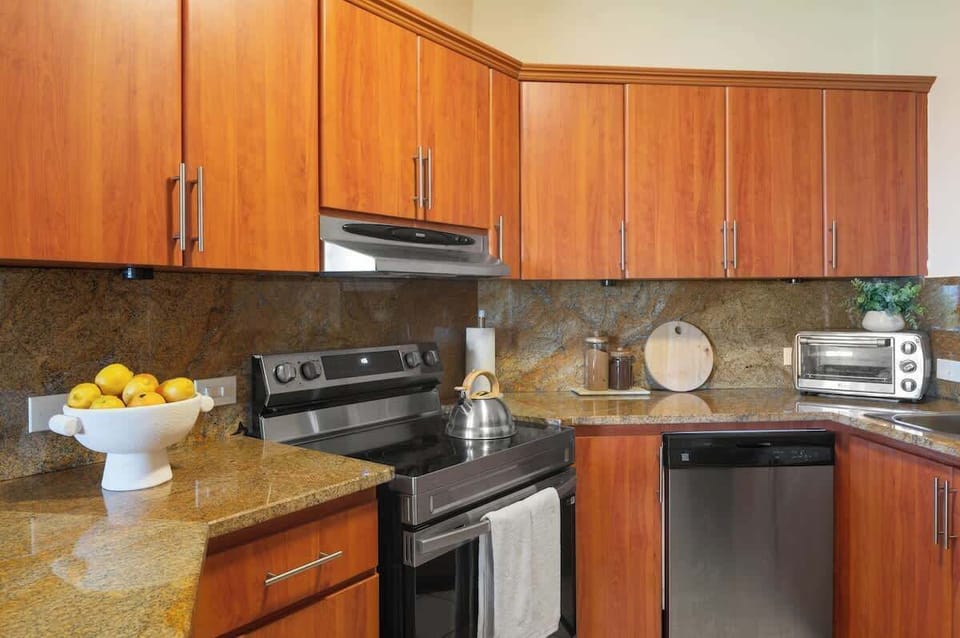 A well-appointed kitchen for all your culinary adventures.

