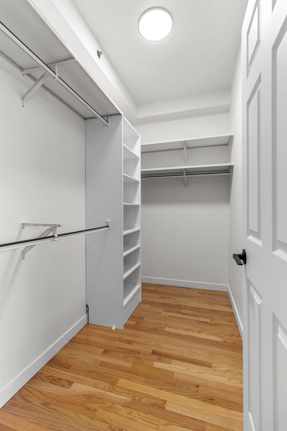 Spacious walk-in closet with plenty of storage!