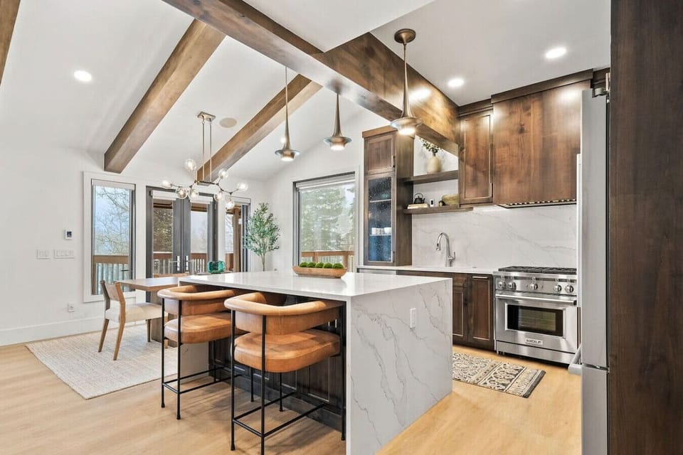 State of the art kitchen with high end appliances and  more