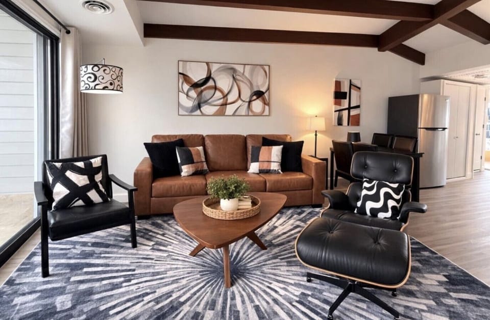 Open living area to relax after a fun filled day!