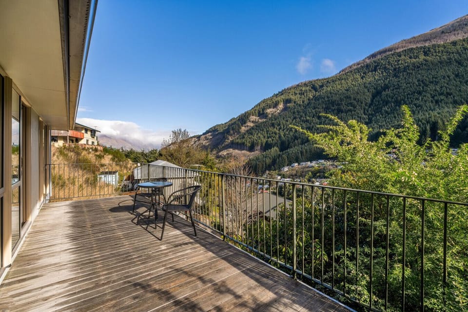 Spacious deck perfect for enjoying morning sunrise!