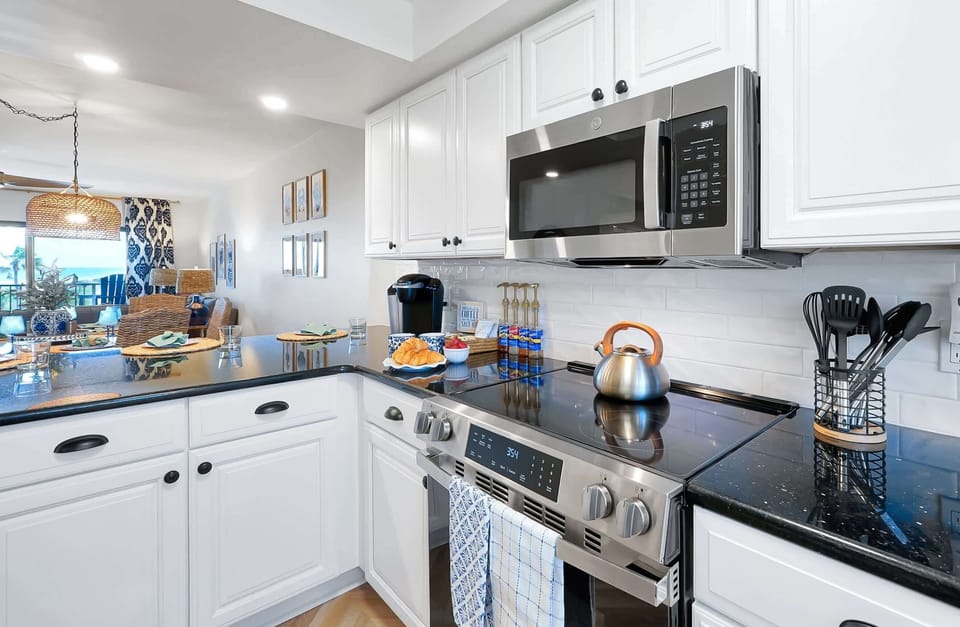 Fully equipped kitchen
