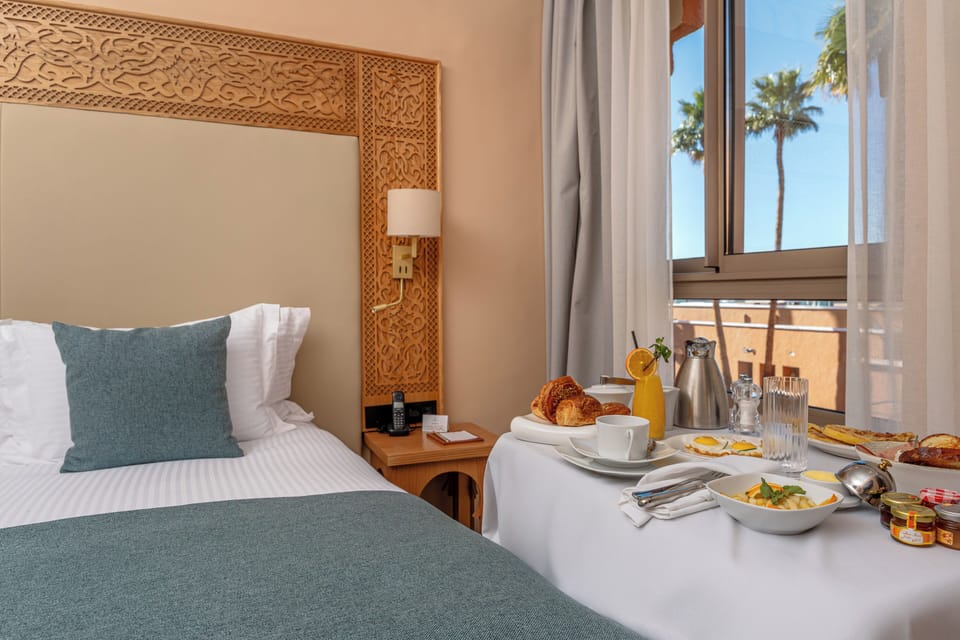 PRESTIGE SUITE DOUBLE BED GARDEN VIEW | Premium bedding, individually decorated, blackout drapes, soundproofing