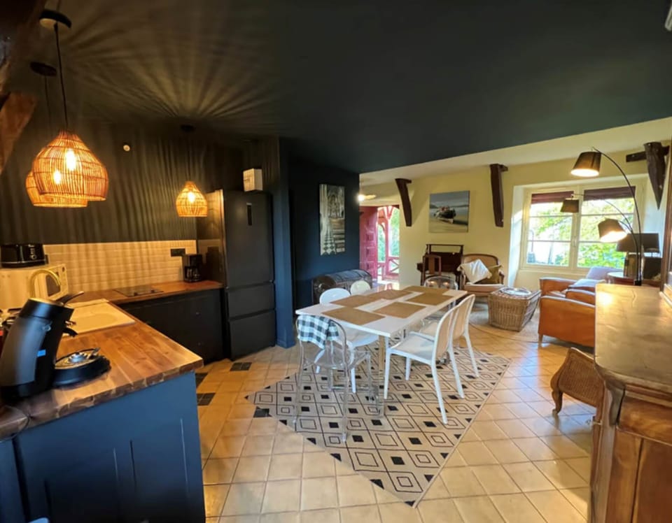 salon vue cuisine