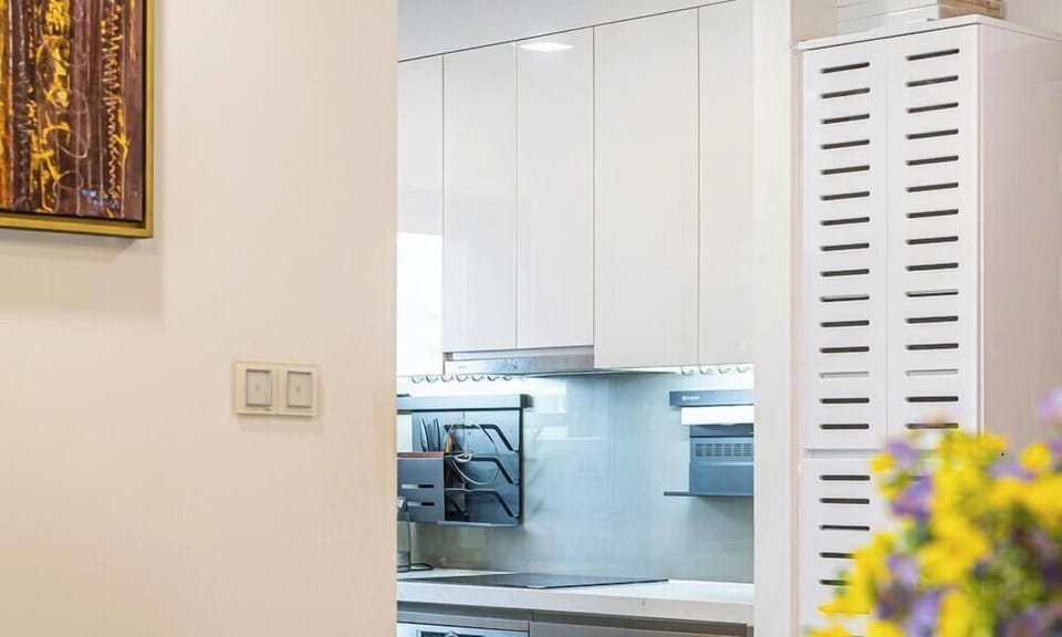 Deluxe Apartment, 3 Bedrooms, Terrace, City View | Living area | 24-inch TV with digital channels