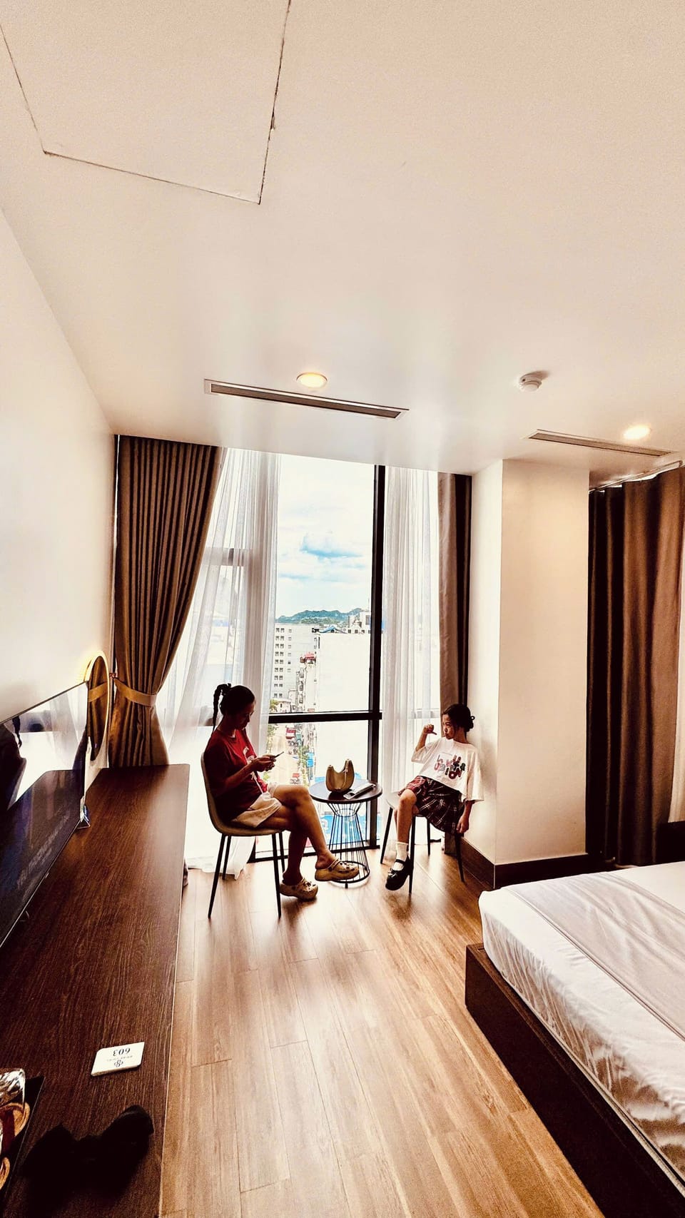 Family Room, City View | Desk, laptop workspace, soundproofing, free WiFi
