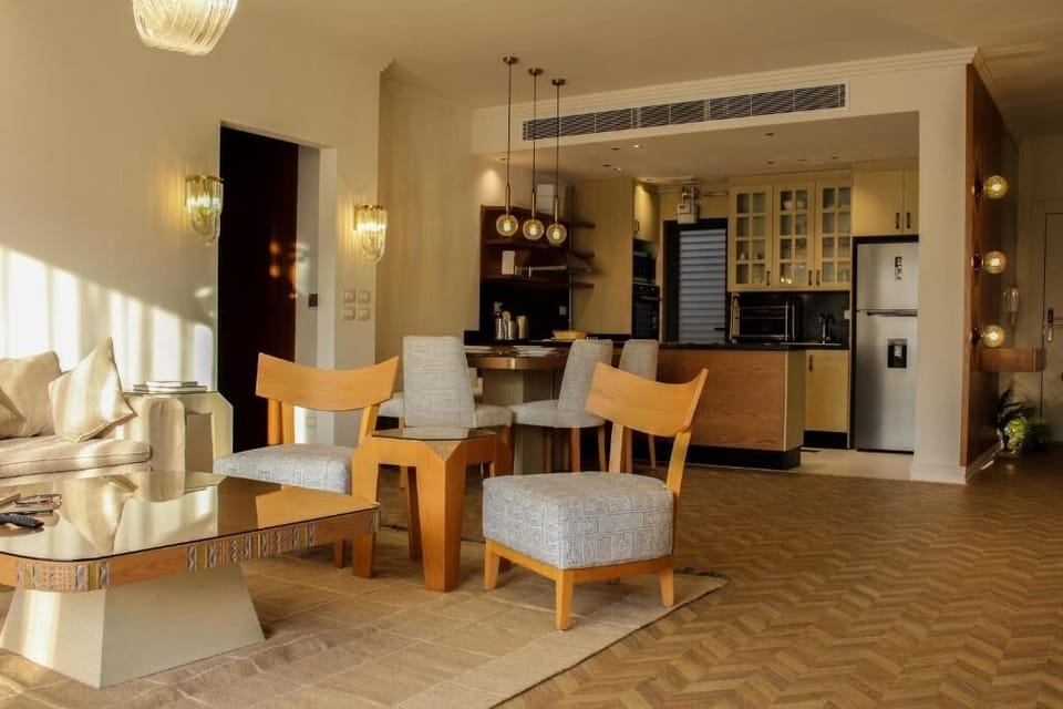 Apartment, Balcony | Living area | Flat-screen TV