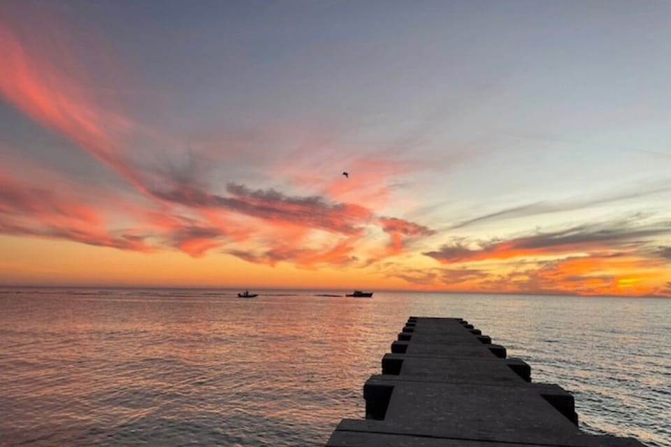 1 of 2 Islander Club fishing piers on Gulf.