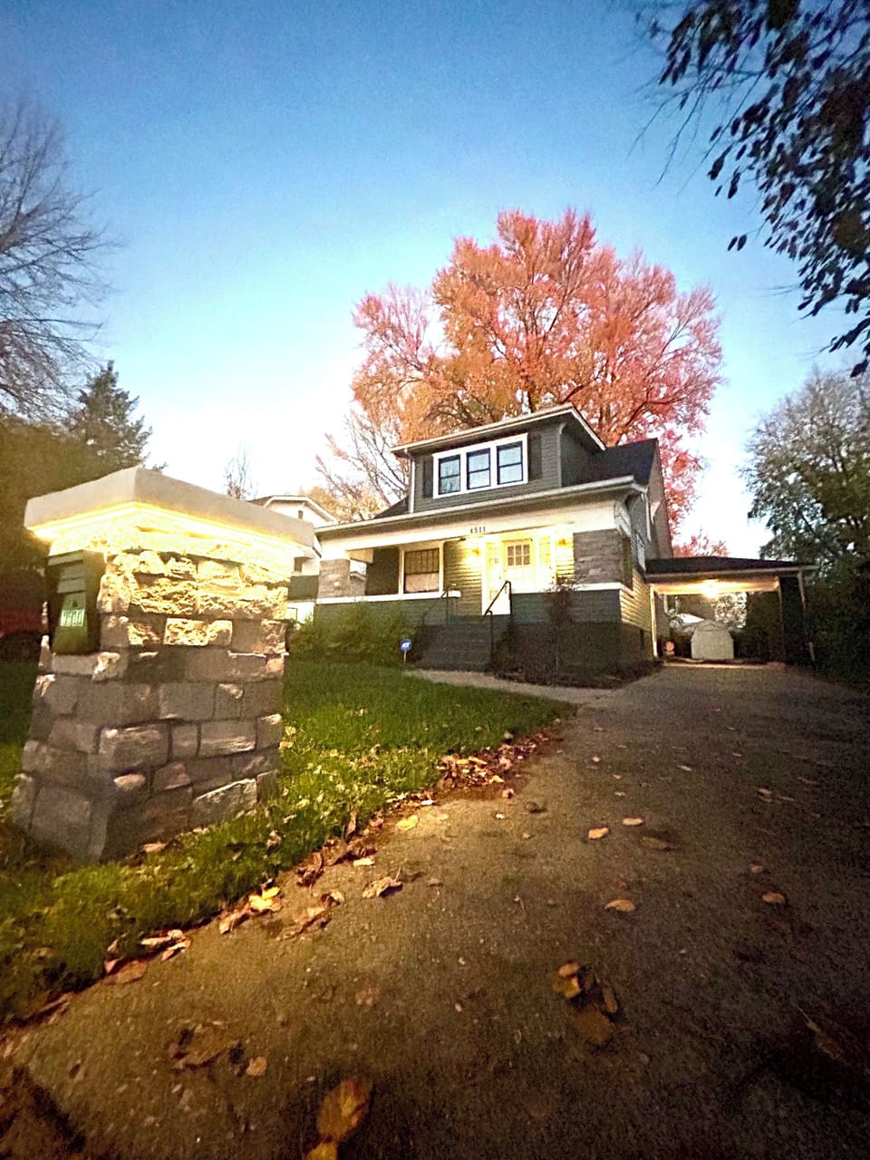 street view of the home