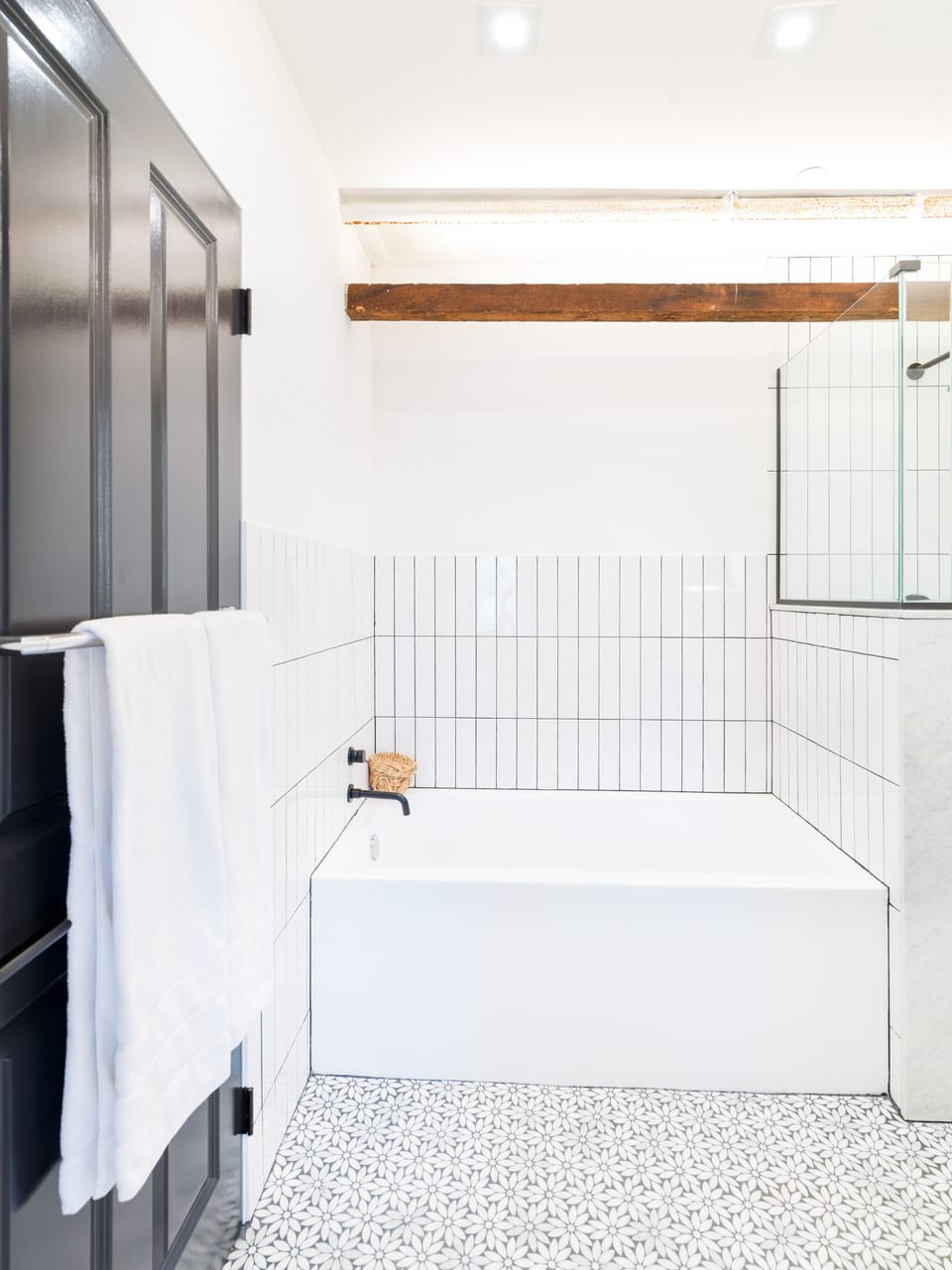 Luxury Room | Bathroom | Designer toiletries, hair dryer, bathrobes, towels