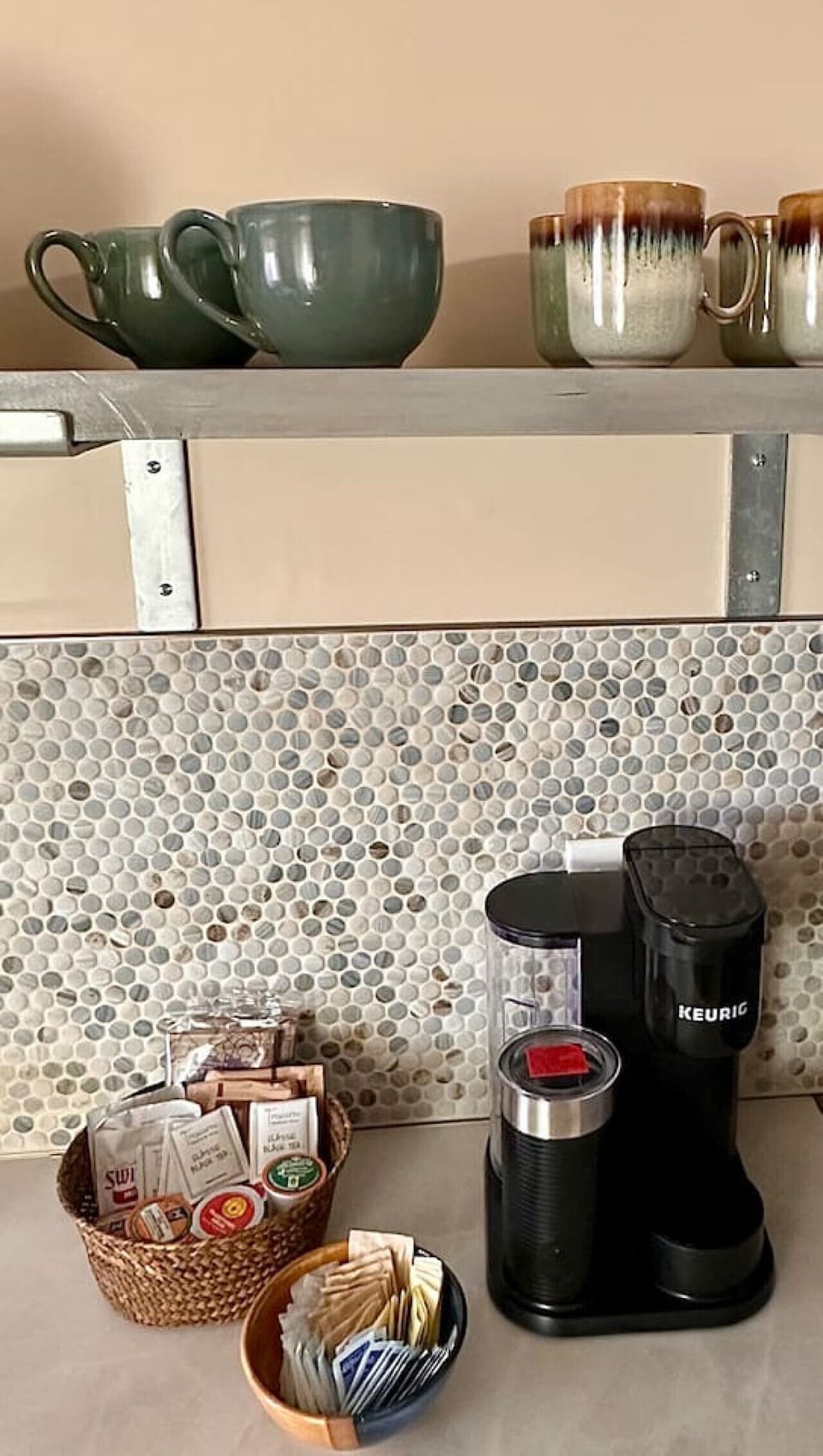 Kitchen - Keurig and Complimentary Local Pinon Coffee, Oatmeal, Hot Chocolate, Sugars, and MORE!