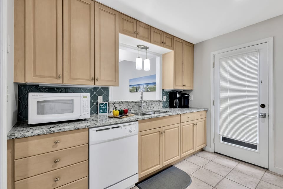 Prepare delicious meals in the bright and airy kitchen, designed with relaxation in mind
