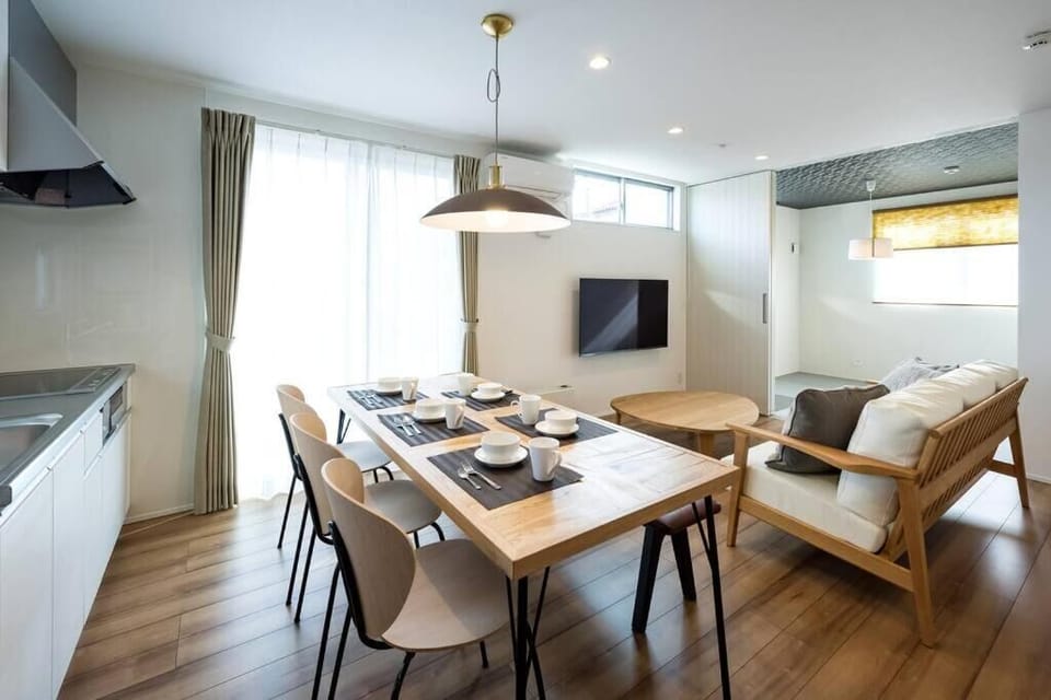 Aile House 1 - 4LDK, Non Smoking | Living area | Flat-screen TV