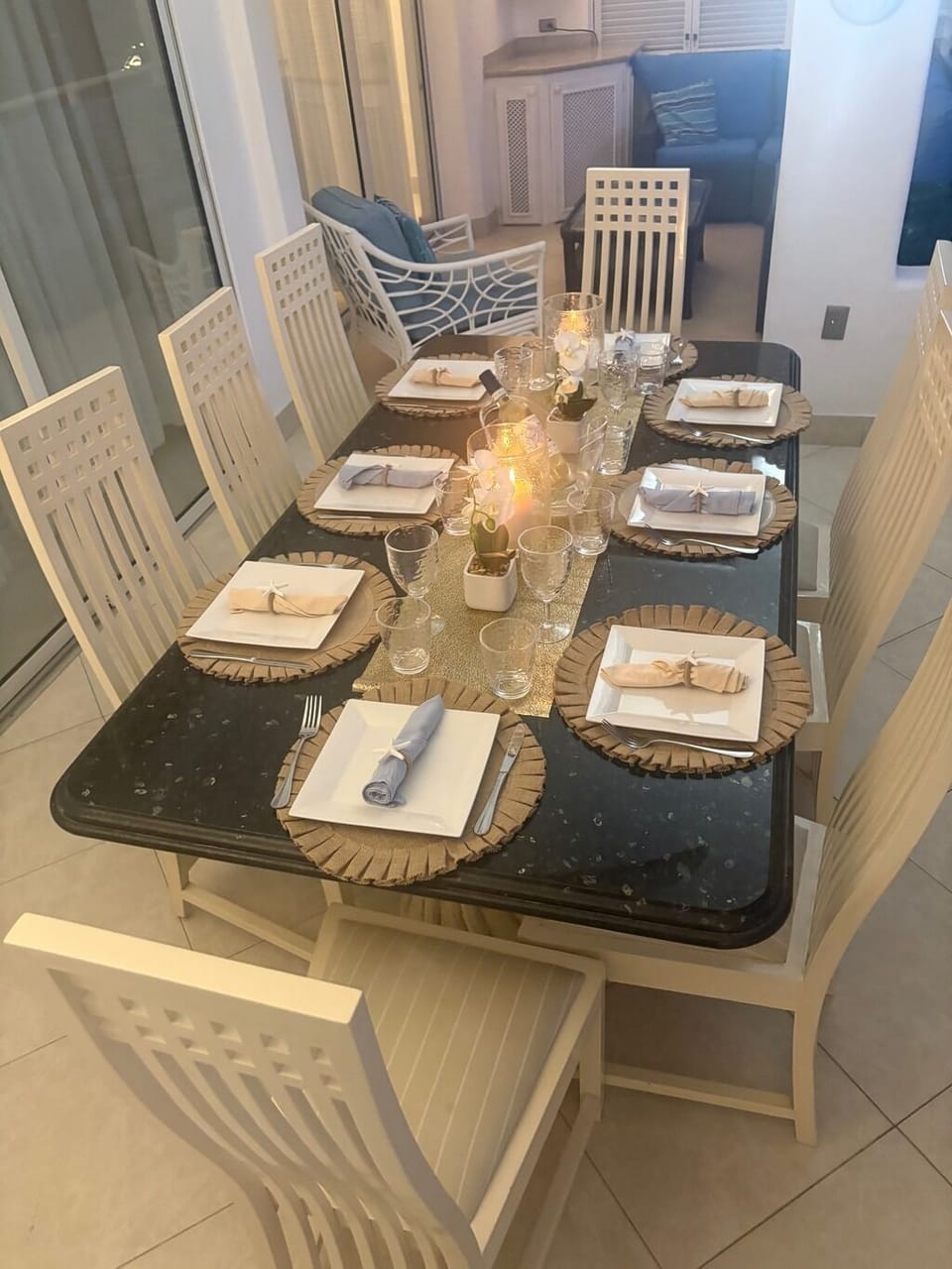 Alfresco dining area 
 