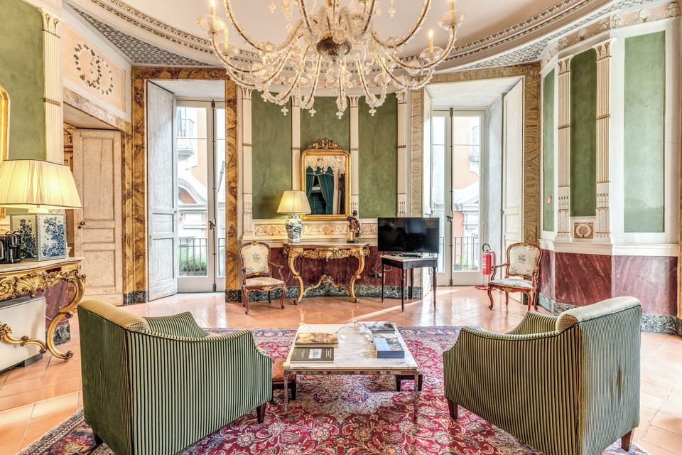 Executive Suite | Living area | 32-inch LED TV with digital channels