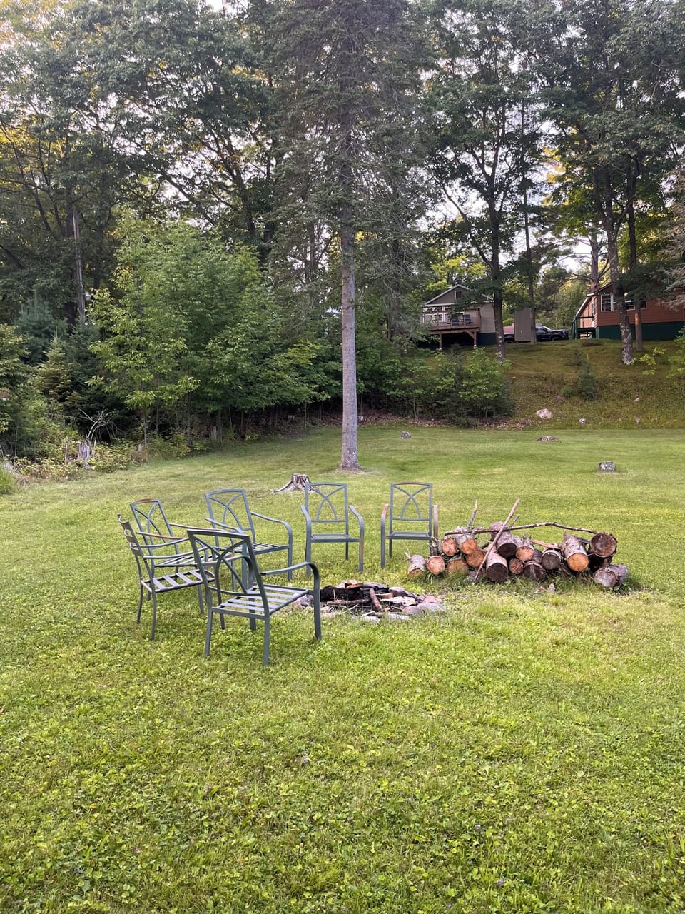 Common area fire pit.