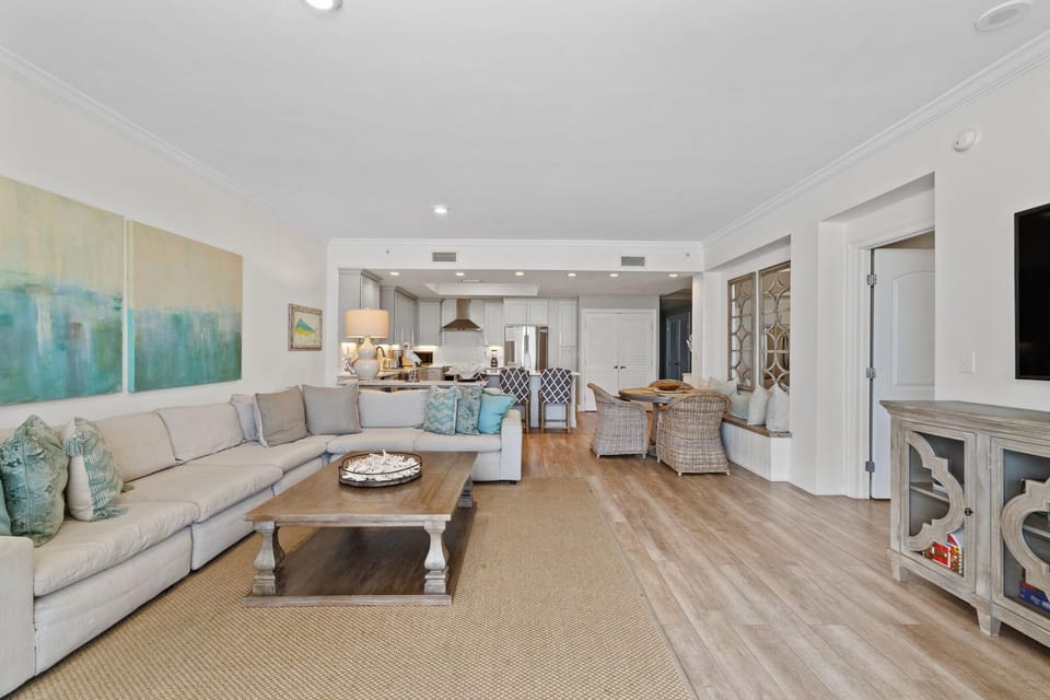 Condo, Multiple Beds (Indigo East 602) | Living area | TV