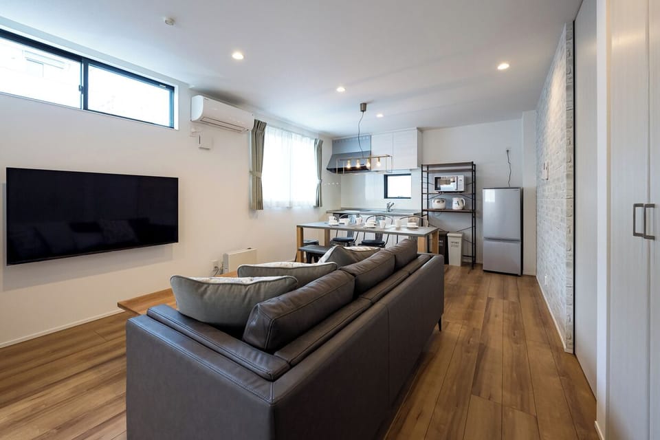 Aile House 2 - 4LDK, Non Smoking | Living area | Flat-screen TV