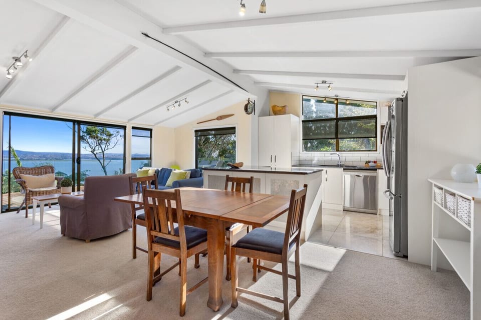 Open plan living with views