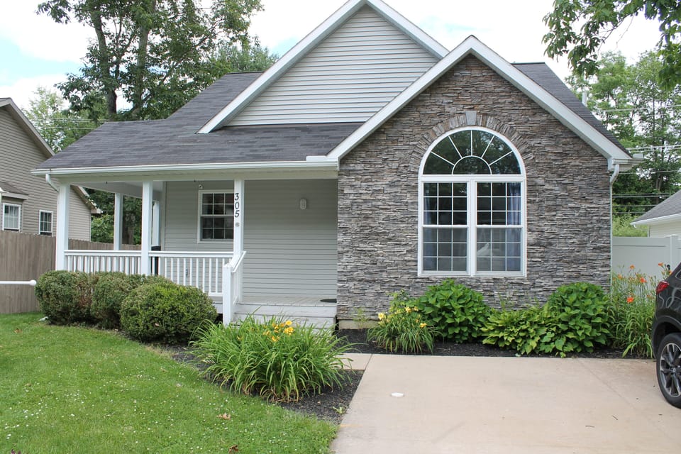 Outside of house