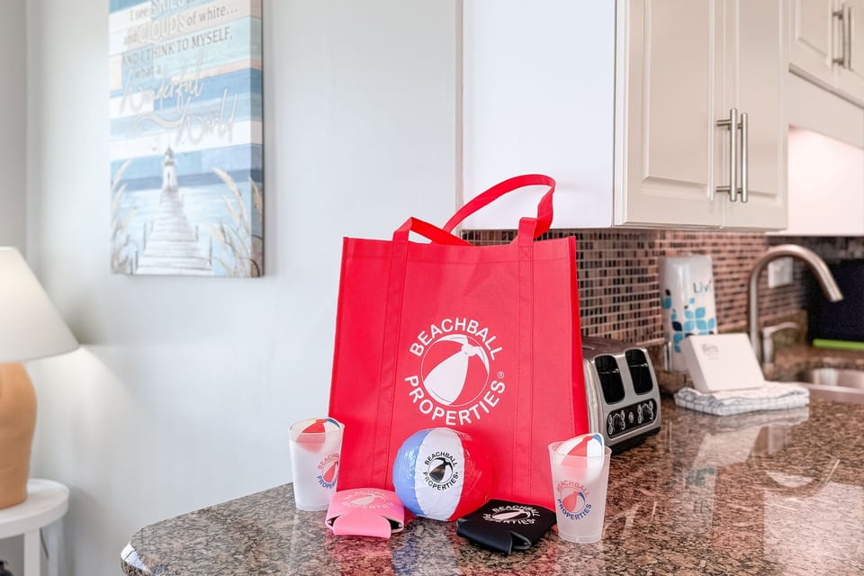 Beachball swag bag!