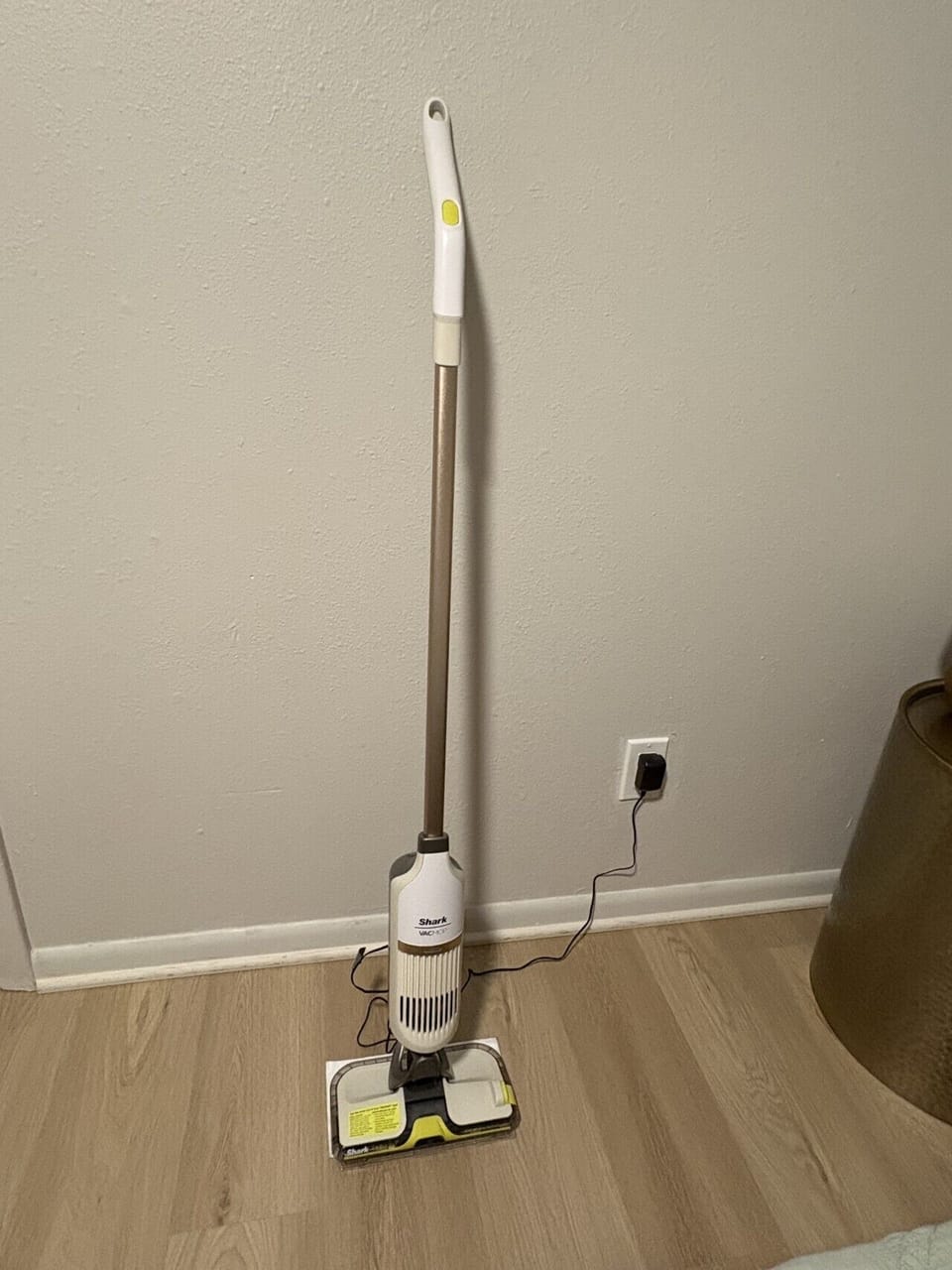 Cordless shark vacmop for your cleanliness needs during your stay, great for guests with kids and pets.