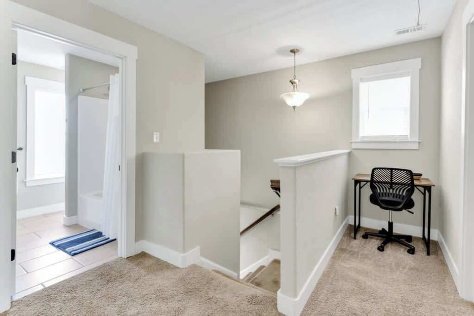 Desk area at the third floor.